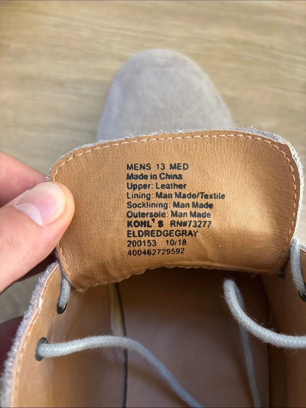 Sonoma Men's Chukka Suede Boots